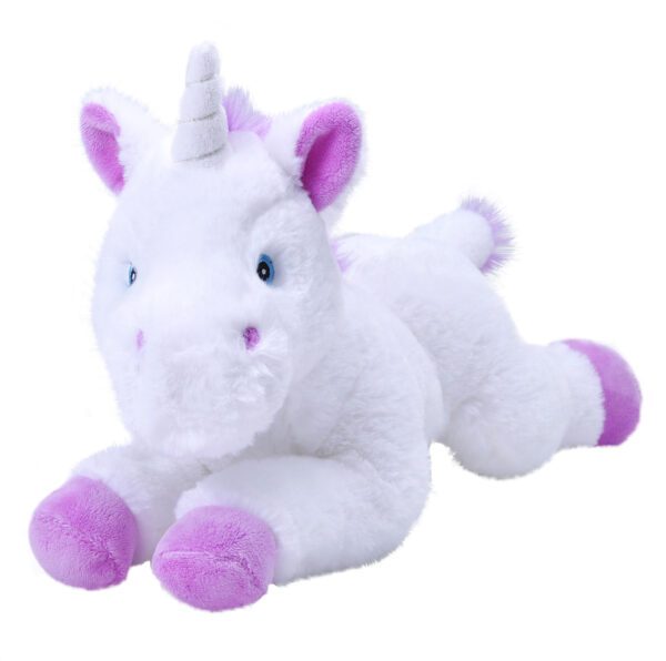 Unicorn Ecokins - Jucarie Plus Wild Republic 30 cm - imagine 2