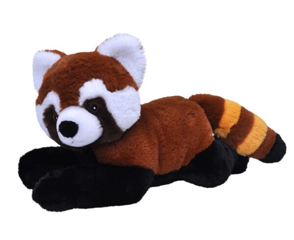 Urs Panda Rosu Ecokins - Jucarie Plus Wild Republic 30 cm - imagine 2