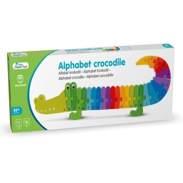 Puzzle Alfabet - Crocodil - imagine 6