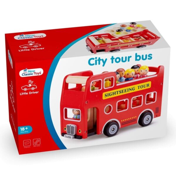 Autobuz turistic cu 9 figurine - imagine 4