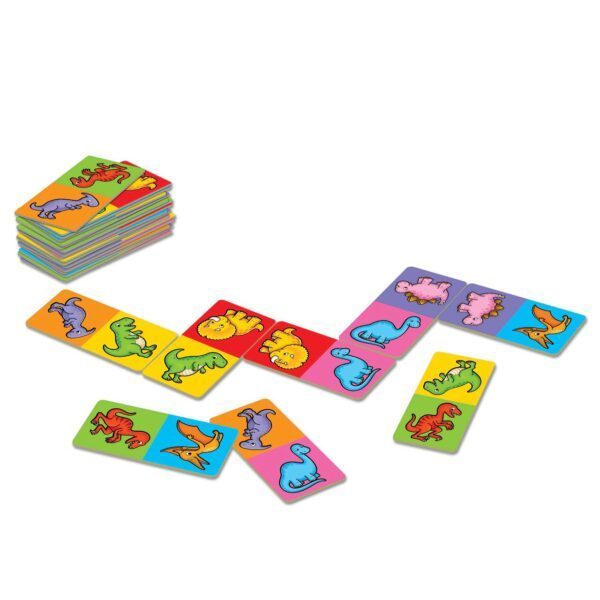 Joc educativ Domino Dinozauri DINOSAUR DOMINOES - imagine 3