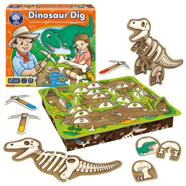 Joc educativ Descoperirea Dinozaurilor DINOSAUR DIG - imagine 2