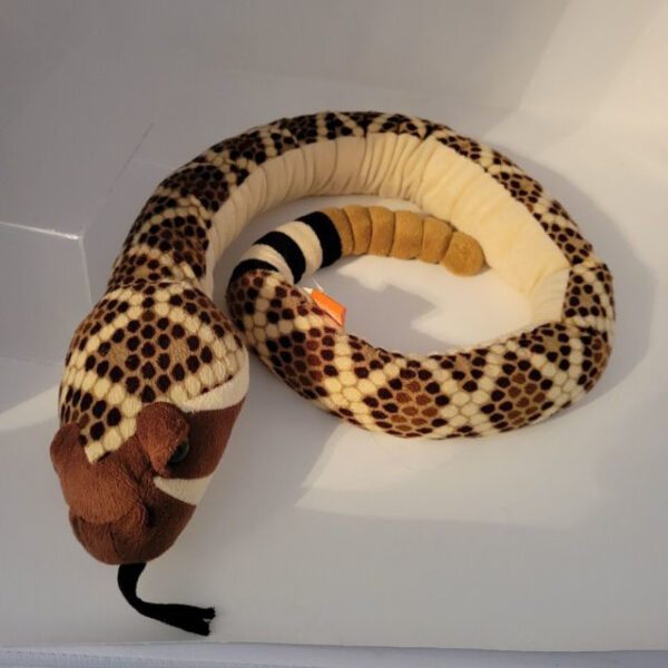 Sarpe WESTERN DIAMONDBACK - Jucarie Plus Wild Republic 141 cm - imagine 3