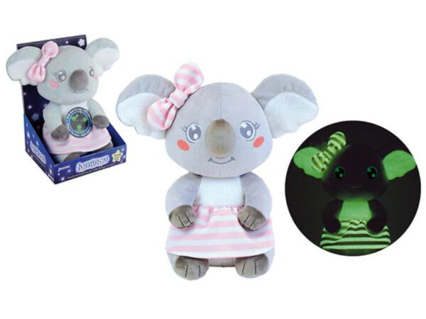 Jucarie Plus Jemini Fosforescenta 22cm Cally Mimi Koala - imagine 4