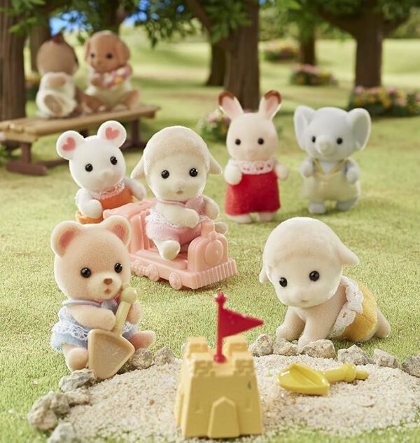 Figurine Sylvanian Families - Gemenii Oite - imagine 3