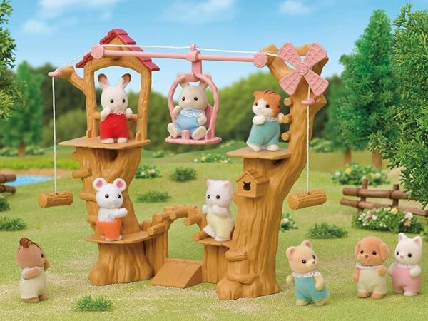 Sylvanian Families - Loc De Joaca Cu Funicular - imagine 3