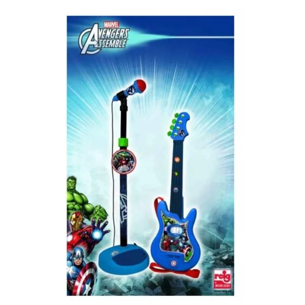 Set chitara si microfon Avengers1