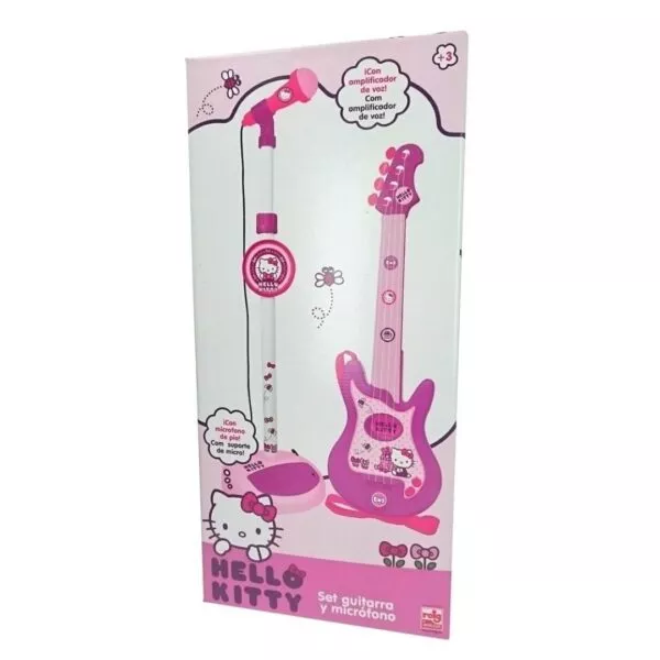 Set chitara si microfon Hello Kitty3