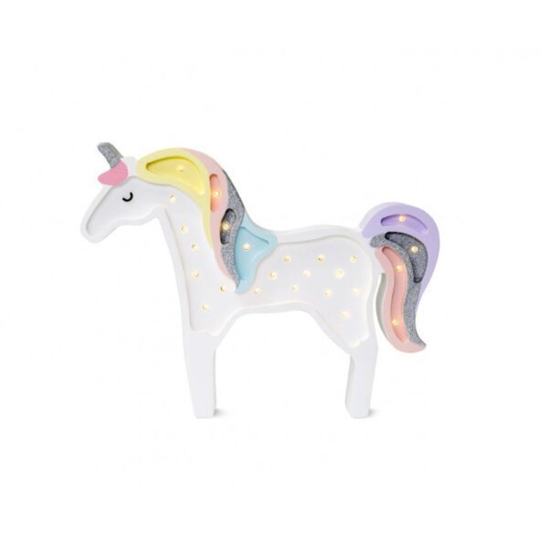 Lampa LITTLE LIGHTS Unicorn Rainbow - imagine 4