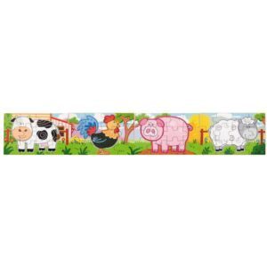 puzzle conectabil 4 in 1 ferma viga 1