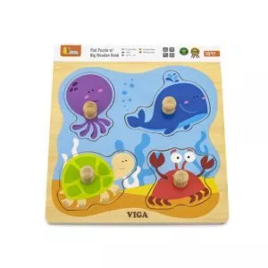 puzzle cu manere animale din ocean viga 3