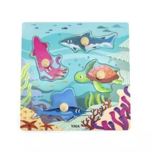puzzle cu manere animale marine in habitat viga 2