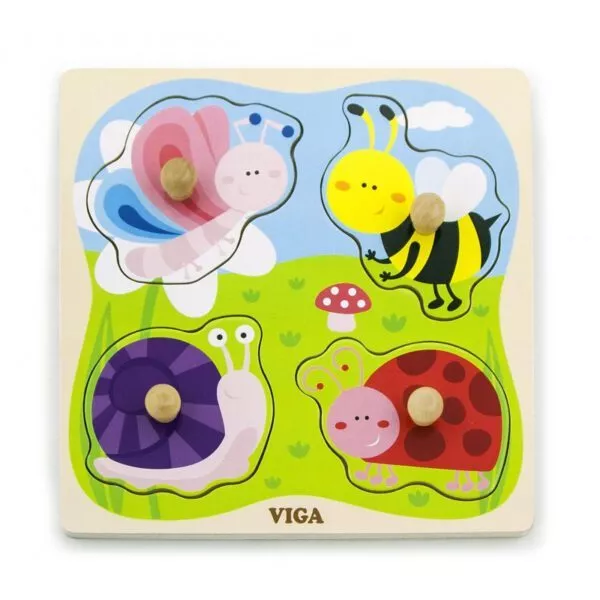 puzzle cu manere insecte viga 1