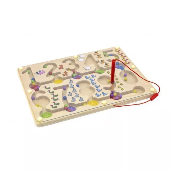 puzzle magnetic cu bile in labirint 1