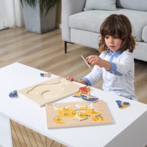 puzzle montessori girafa viga 2