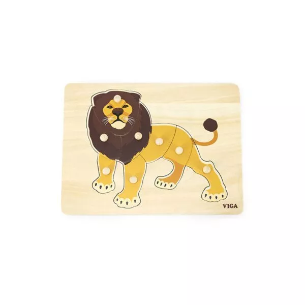 puzzle montessori leu viga 3