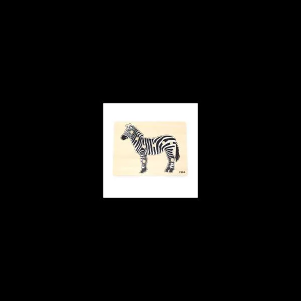 puzzle montessori zebra viga 3