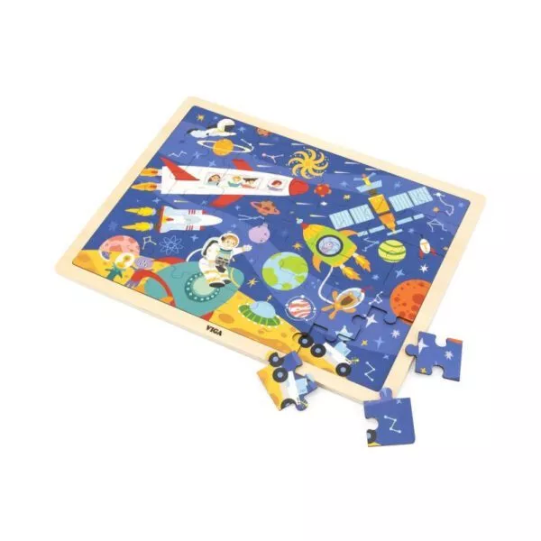 puzzle spatiul cosmic 48 de piese viga