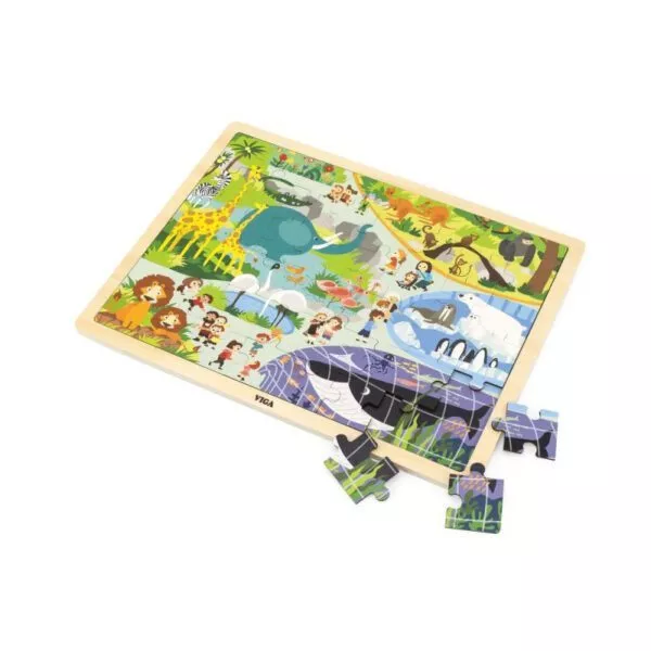 puzzle zoo 48 de piese viga