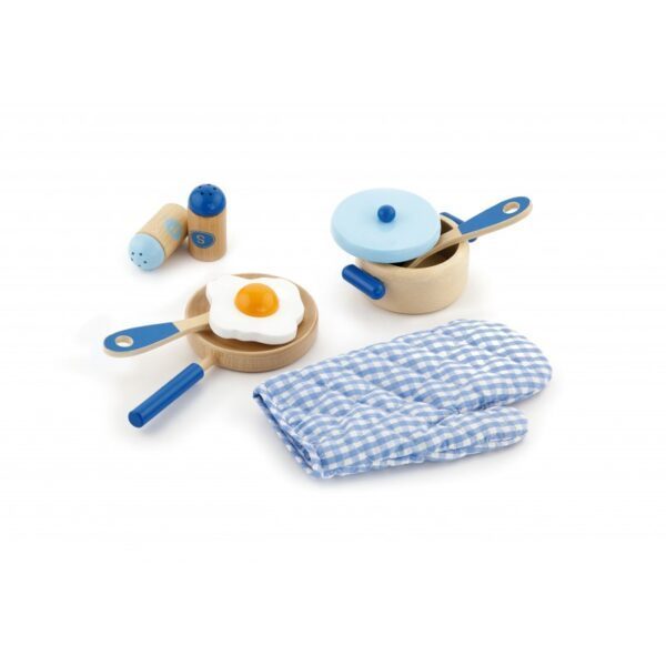 Set accesorii pentru gatit - albastru - imagine 2