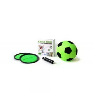 set de antrenament fotbal kick and stick myminigolf 3