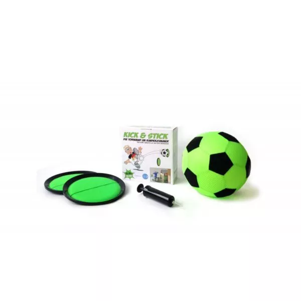 set de antrenament fotbal kick and stick myminigolf 3