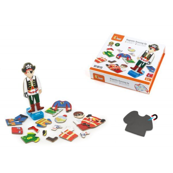 Set magnetic Vestimentatie baieti, Viga - imagine 4